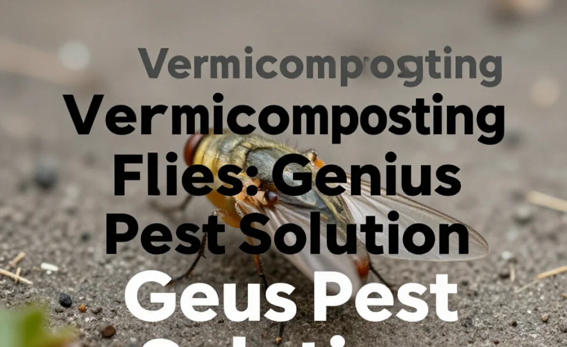 Vermicomposting Flies: Genius Pest Solution