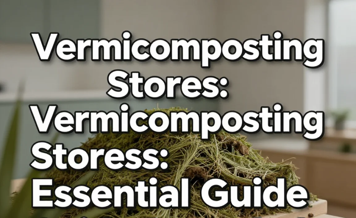 Vermicomposting Stores: Essential Guide Revealed