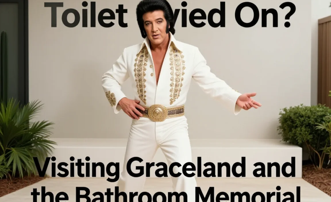 Visiting Graceland and the Bathroom Memorial