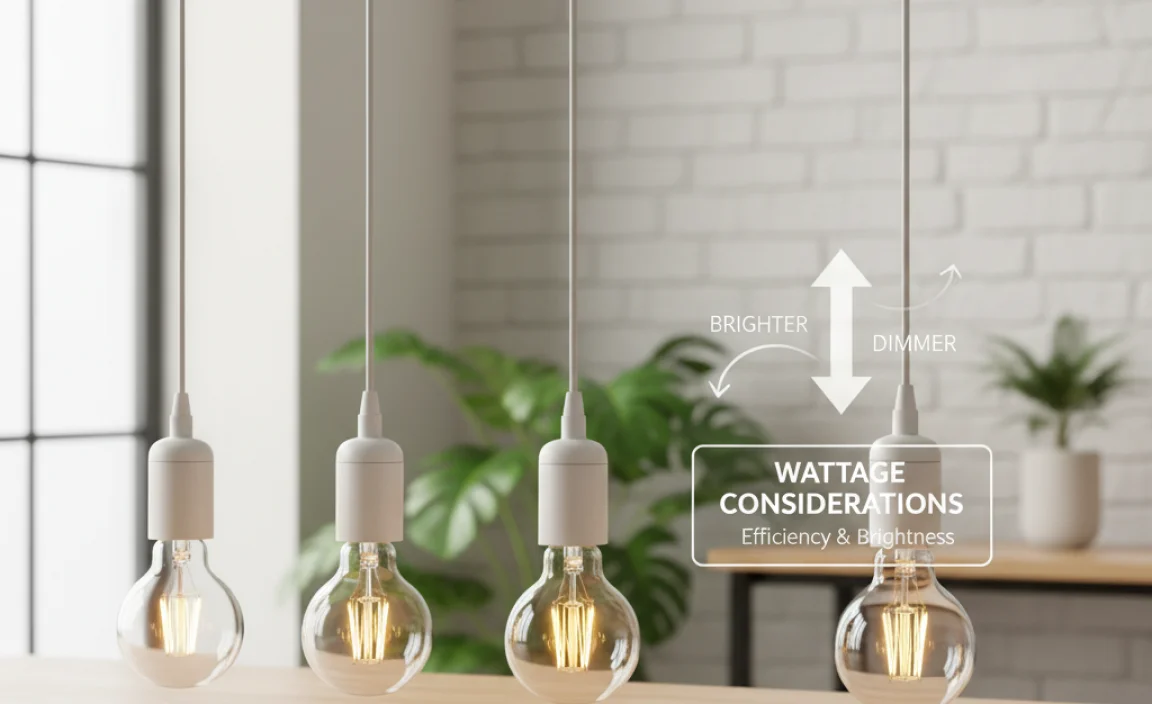 Wattage Considerations