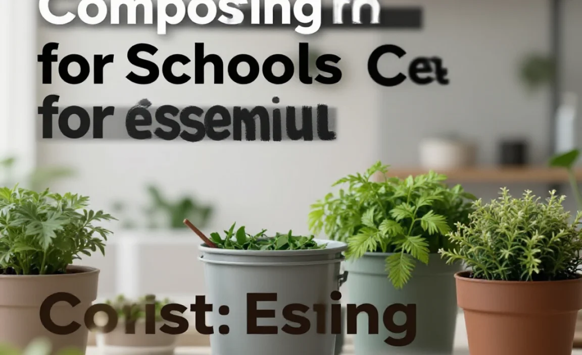 Ways to Reduce Composting for Schools Cost