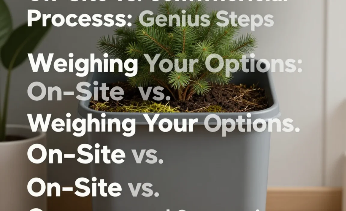 Weighing Your Options: On-Site vs. Commercial Composting