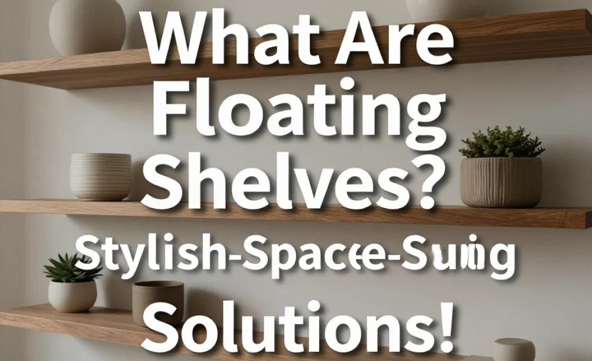 What Are Floating Shelves? Stylish Space-Saving Solutions!