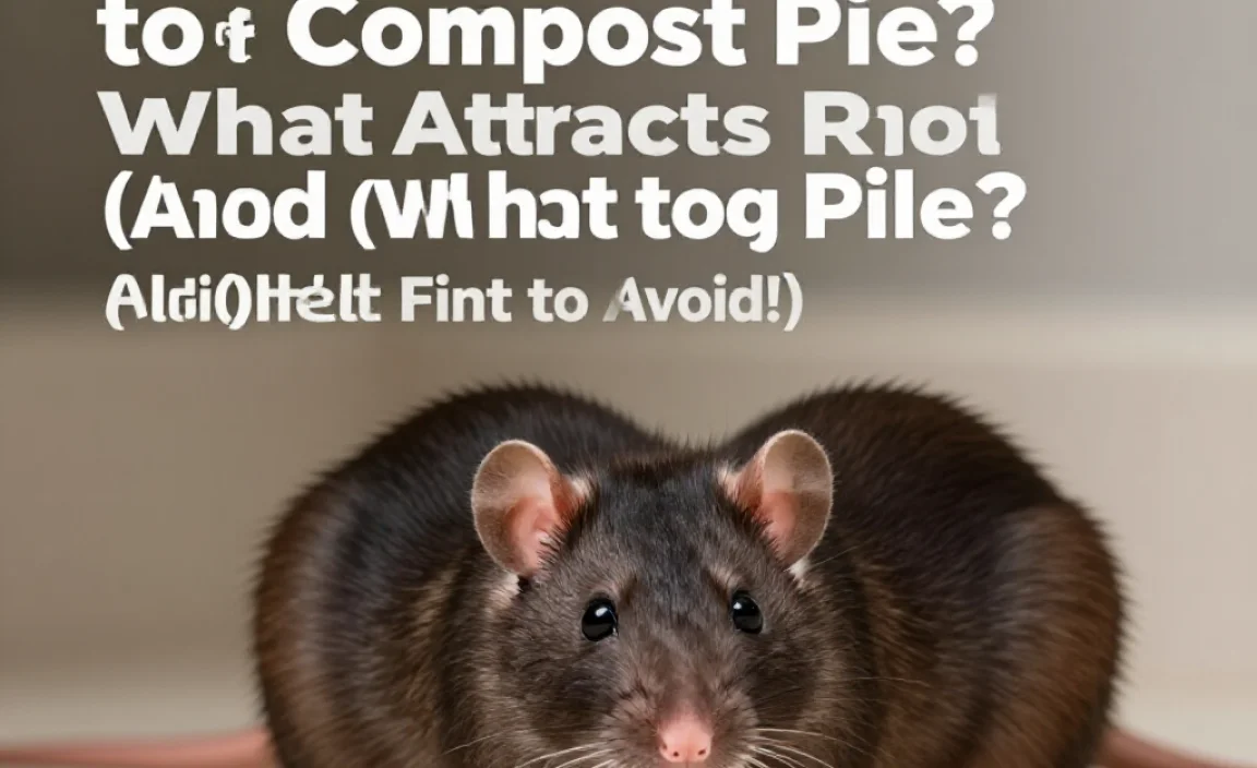 What Attracts Rats to a Compost Pile? (And What to Avoid!)