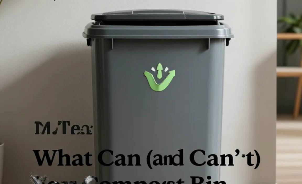 What Can (and Can&rsquo;t) Go in Your Compost Bin