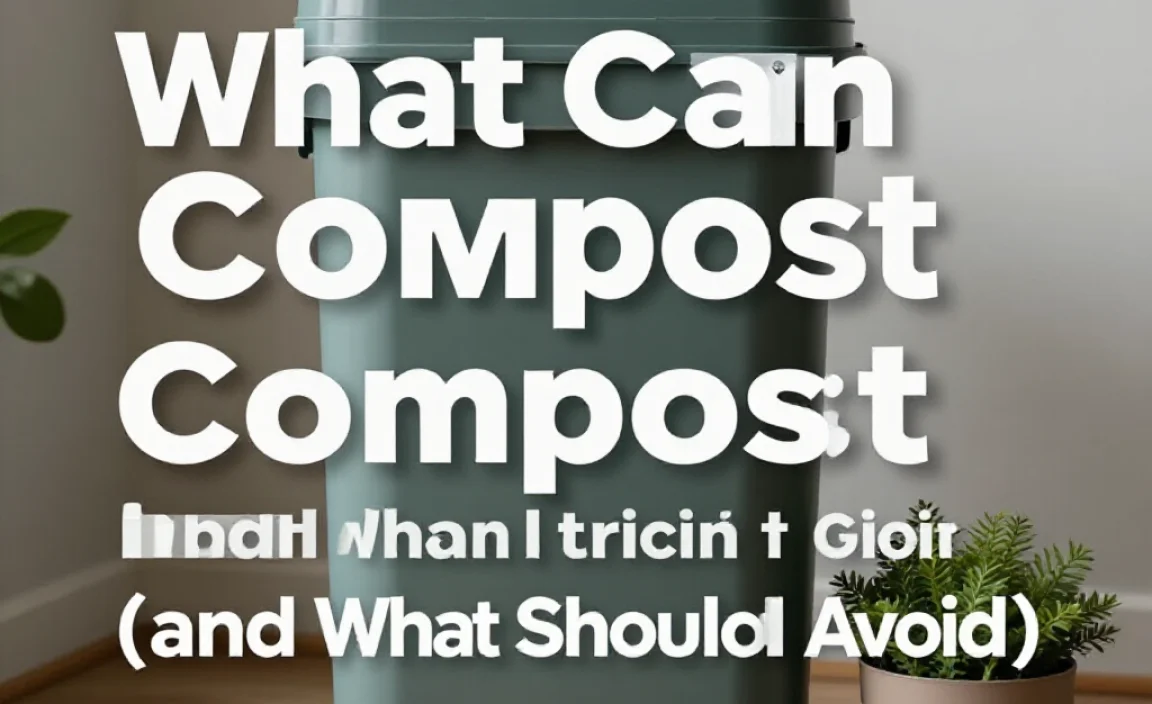 What Can I Compost (and What Should I Avoid)?