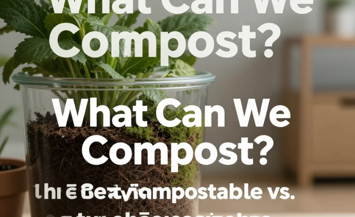 What Can We Compost? The Great Compostable vs. Not-Compostable Debate