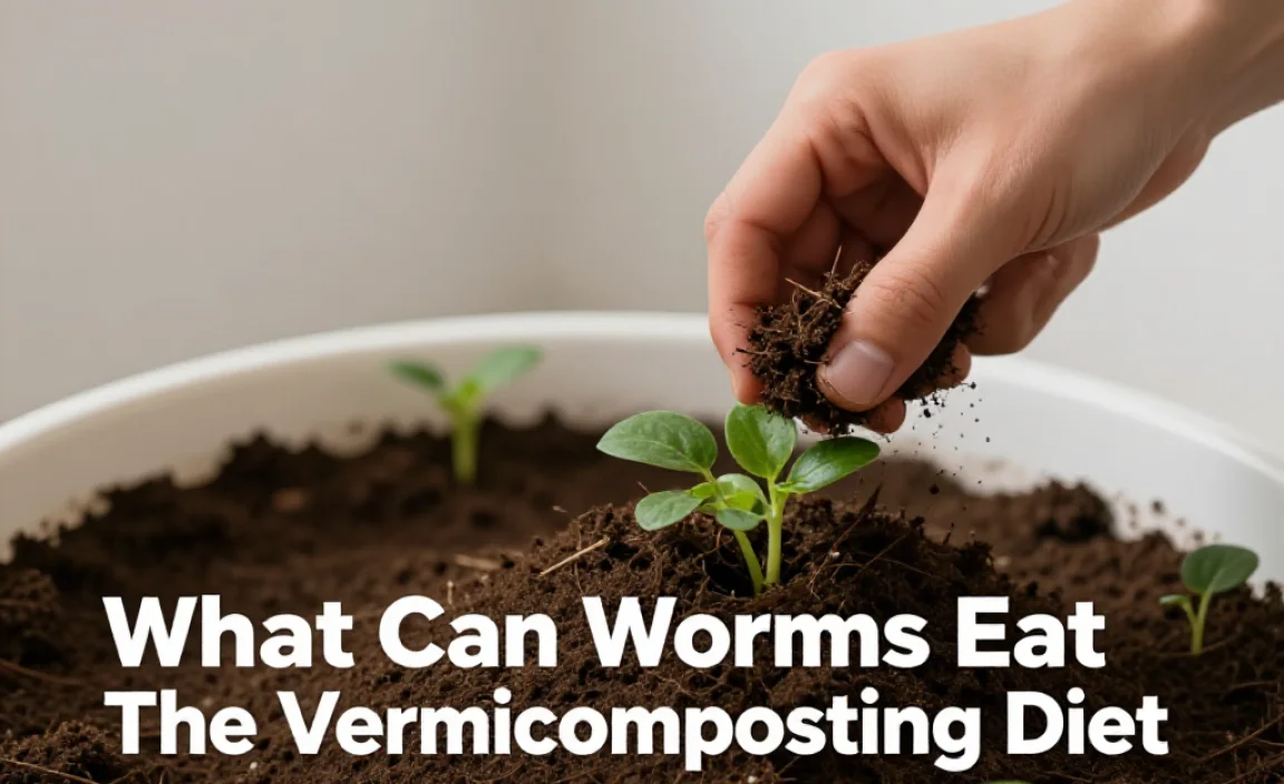 What Can Worms Eat? The Vermicomposting Diet