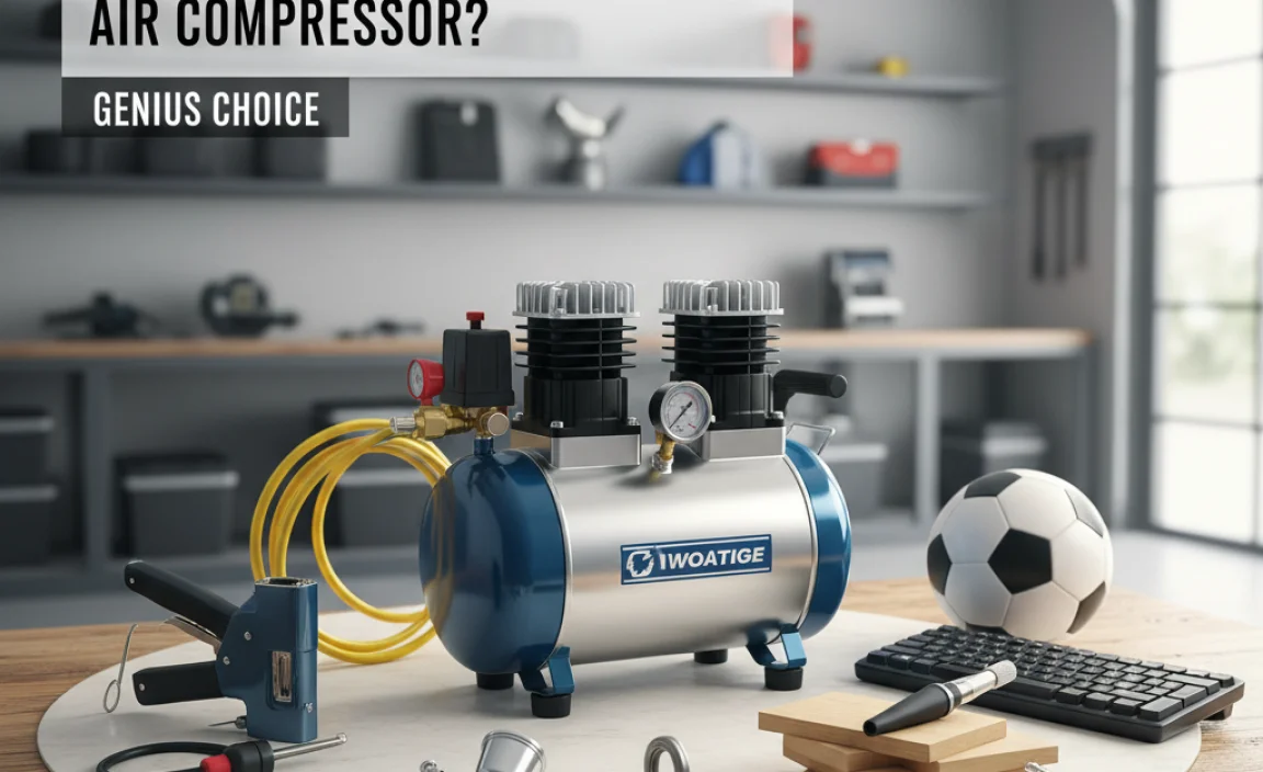 What Can You Actually DO with a 1 Gallon Two-Stage Air Compressor?