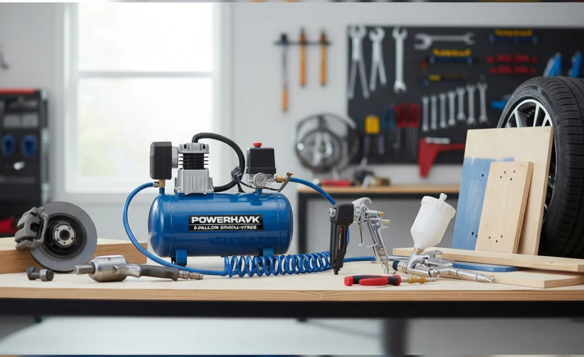 What Can You Actually DO with an 8 Gallon Air Compressor?