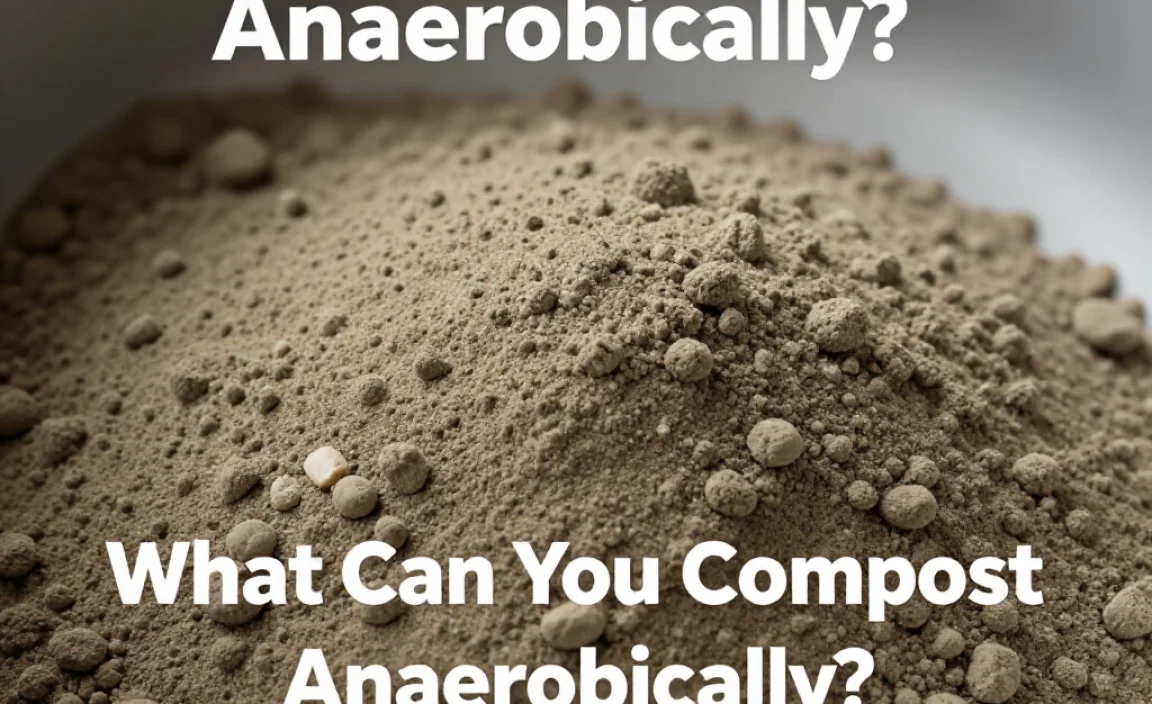 What Can You Compost Anaerobically?