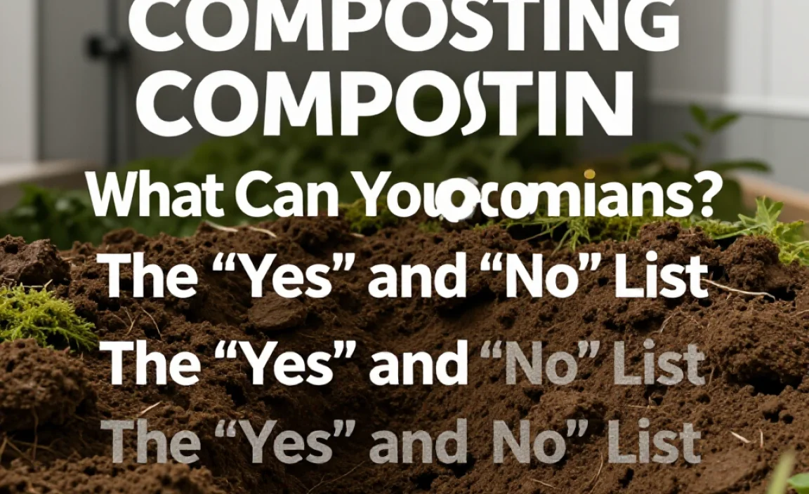 What Can You Compost in a Trench? The &ldquo;Yes&rdquo; and &ldquo;No&rdquo; List