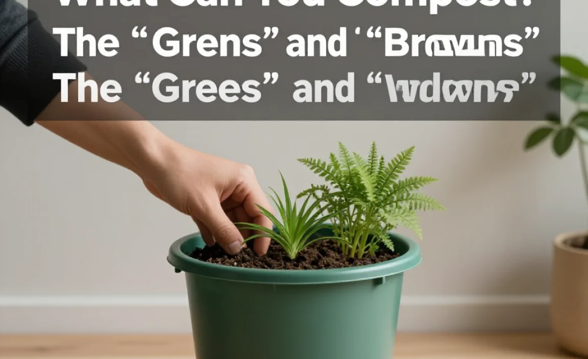 What Can You Compost? The &ldquo;Greens&rdquo; and &ldquo;Browns&rdquo;