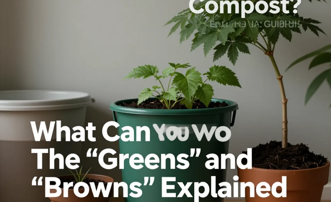 What Can You Compost? The &ldquo;Greens&rdquo; and &ldquo;Browns&rdquo; Explained