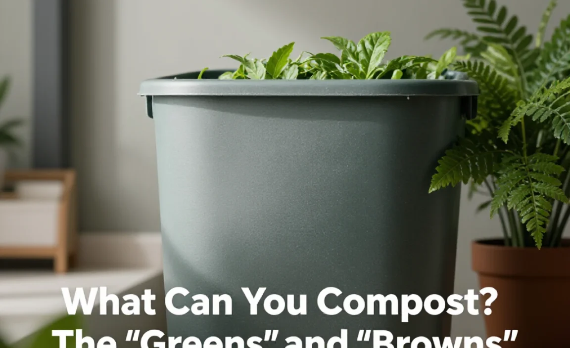 What Can You Compost? The &ldquo;Greens&rdquo; and &ldquo;Browns&rdquo; Explained