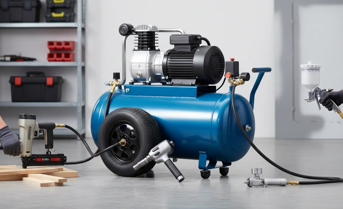 What Can You Power With a 17 Gallon Air Compressor?