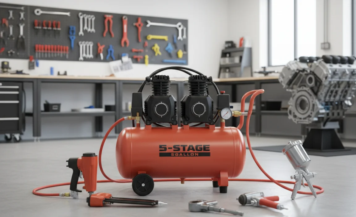 What Can You Power with Your Two-Stage 5 Gallon Air Compressor?