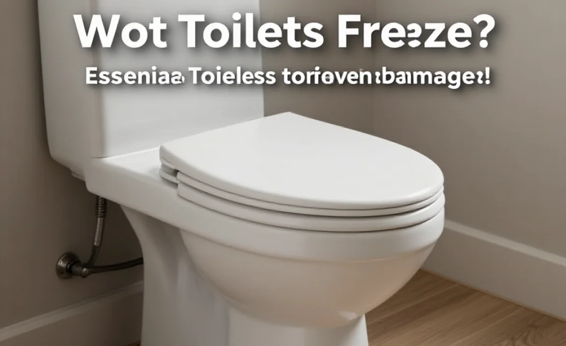 What Causes Toilets to Freeze?