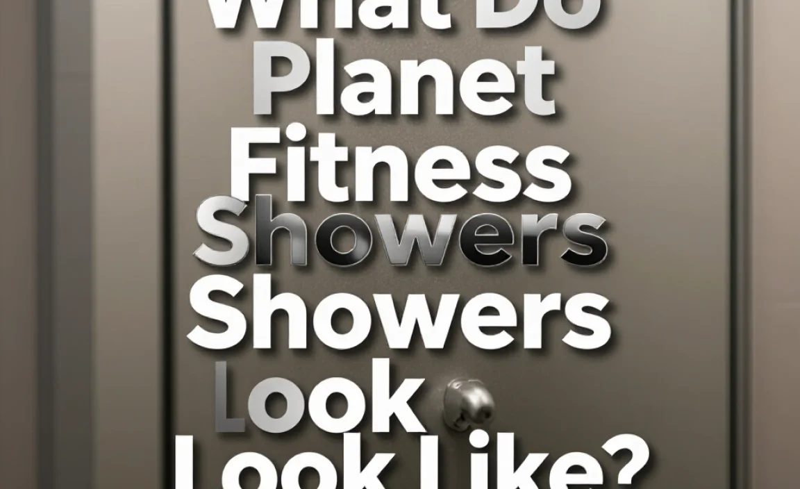 What Do Planet Fitness Showers Look Like? A Detailed Guide
