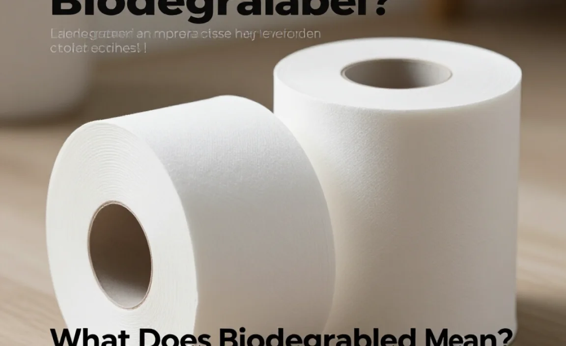 What Does Biodegradable Mean?
