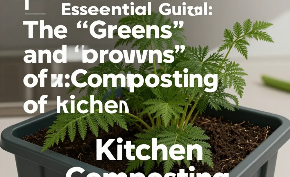What Goes In? The &ldquo;Greens&rdquo; and &ldquo;Browns&rdquo; of Kitchen Composting