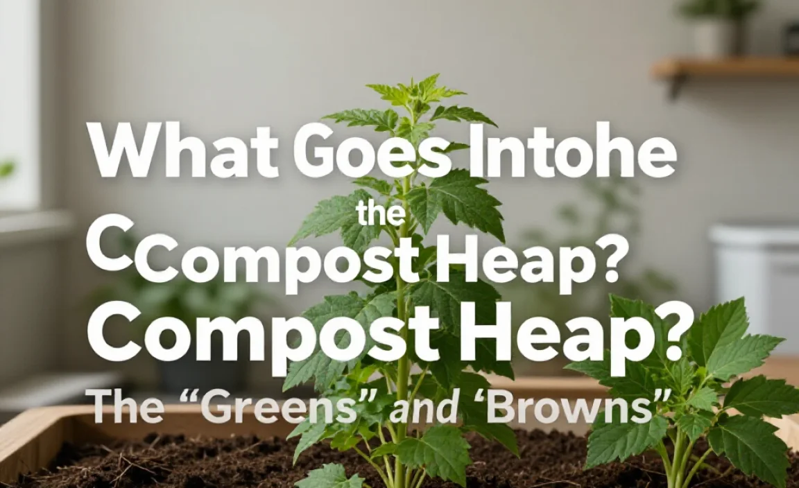 What Goes Into the Compost Heap? The &ldquo;Greens&rdquo; and &ldquo;Browns&rdquo;