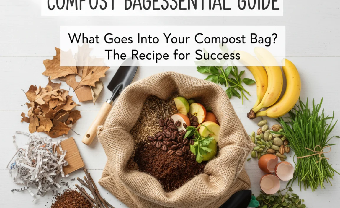 What Goes Into Your Compost Bag? The Recipe for Success