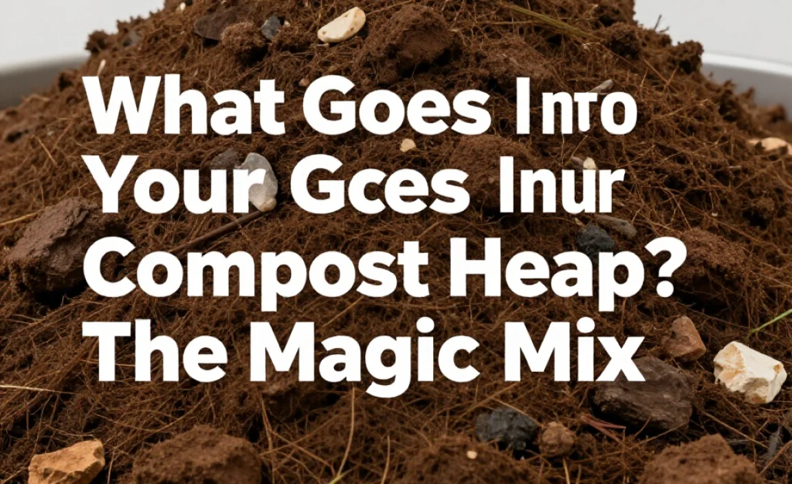 What Goes Into Your Compost Heap? The Magic Mix