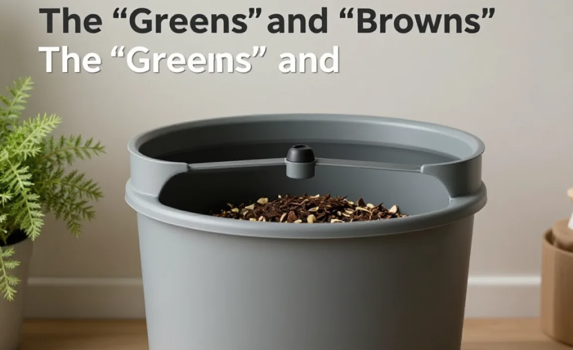 What Goes Into Your Rotating Compost Bin? The &ldquo;Greens&rdquo; and &ldquo;Browns&rdquo;