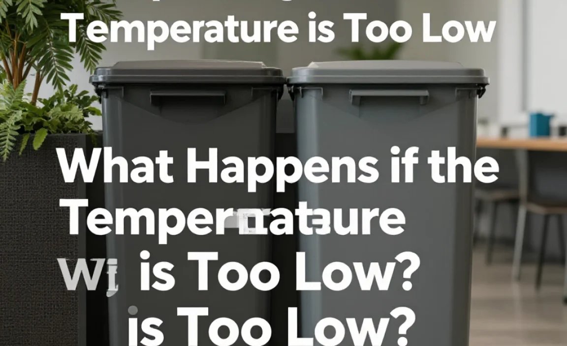 What Happens if the Temperature is Too Low?