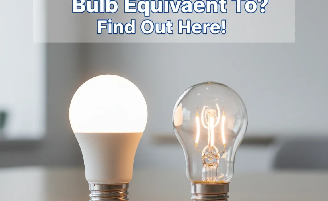 What Is A 9 Watt Led Bulb Equivalent To? Find Out Here!