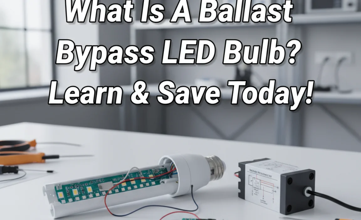 What Is A Ballast Bypass Led Bulb? Learn & Save Today!