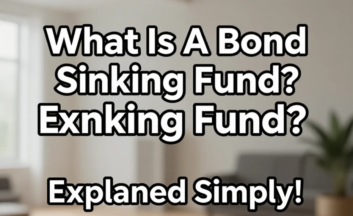 What Is A Bond Sinking Fund? Explained Simply!
