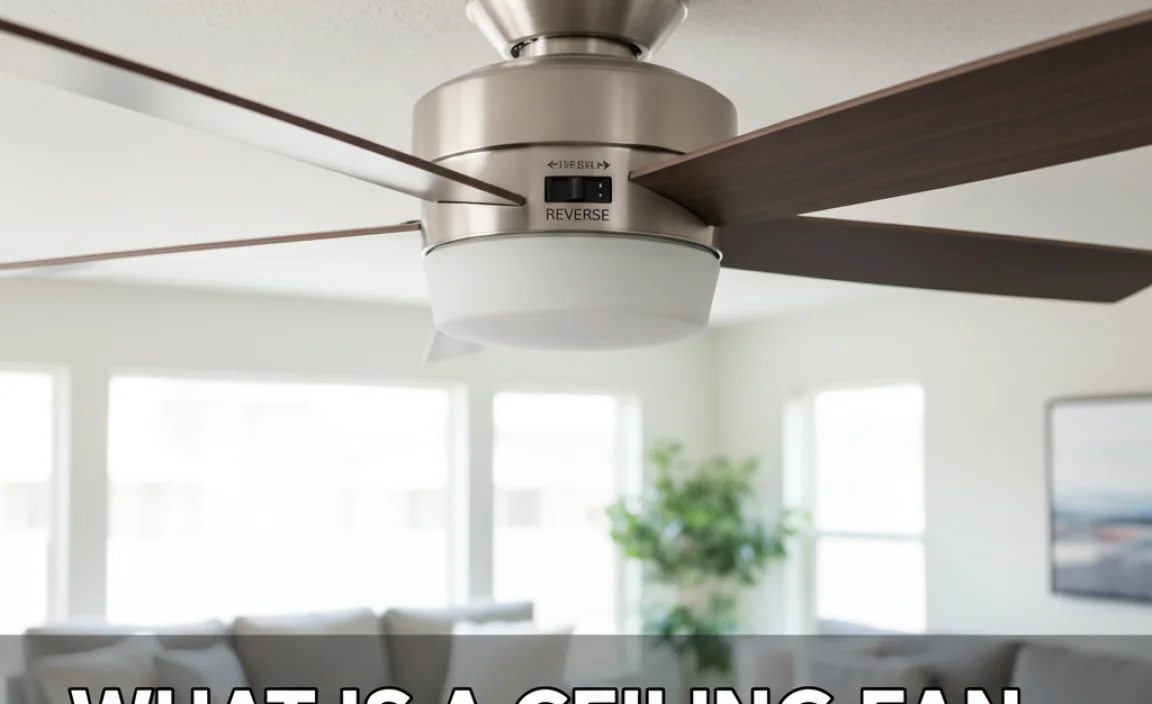 What is a Ceiling Fan Reverse Switch?