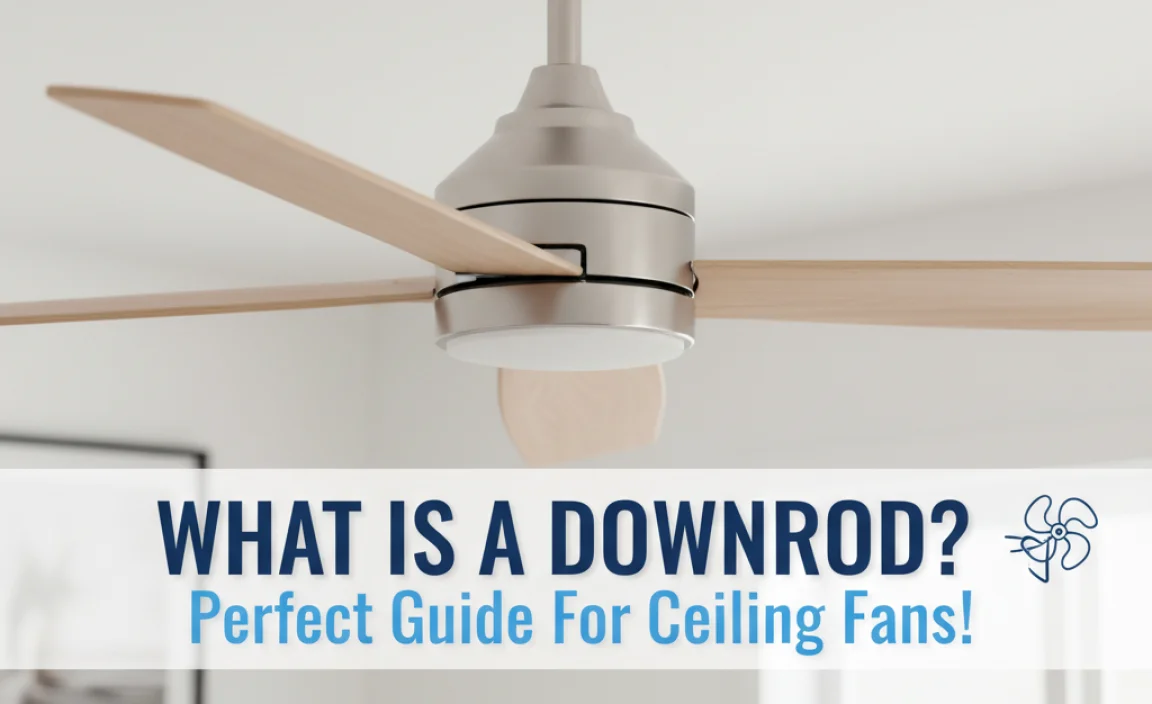 What Is A Downrod? Perfect Guide For Ceiling Fans!