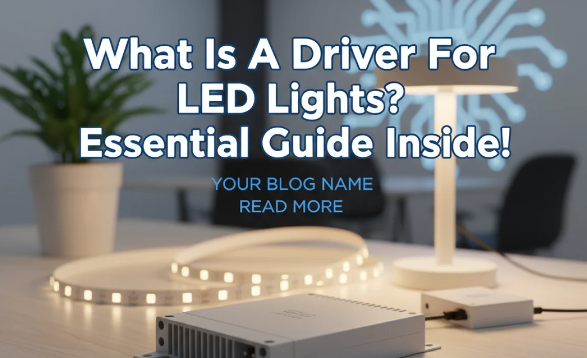 What Is A Driver For Led Lights? Essential Guide Inside!