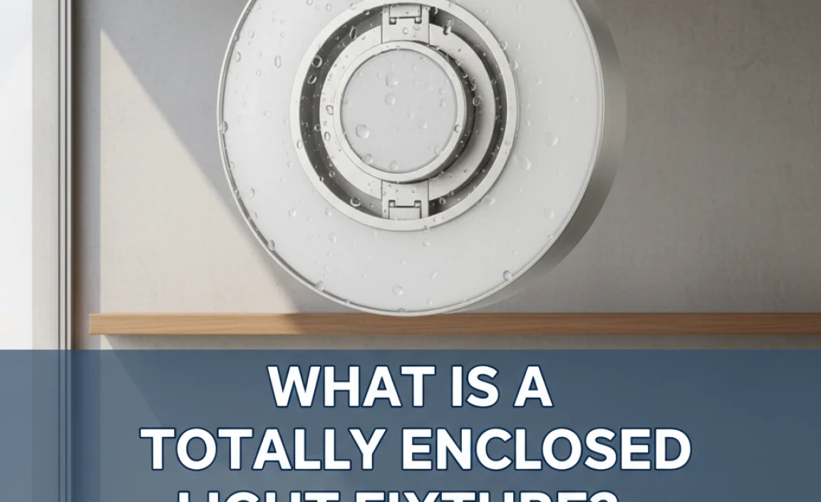 What Is A Totally Enclosed Light Fixture? Find Out Now!