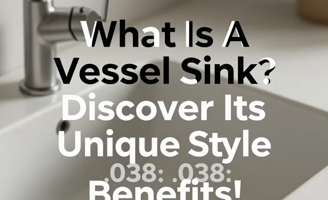 What Is A Vessel Sink? Discover Its Unique Style & Benefits!