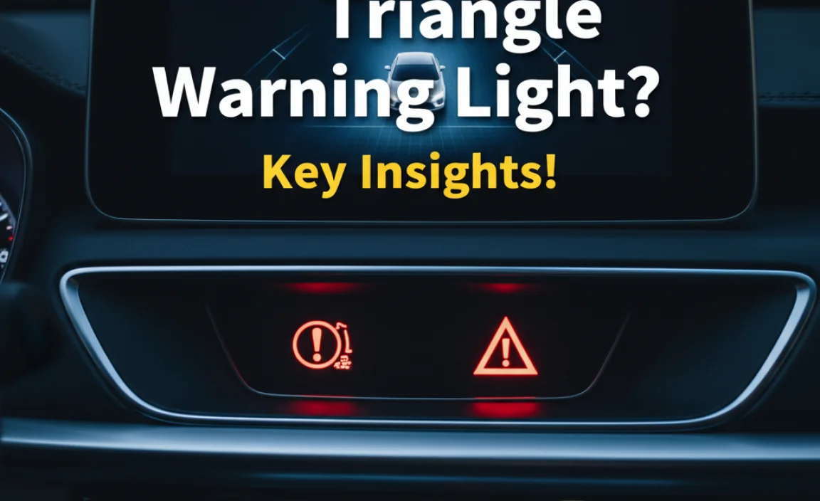 What Is Brake And Triangle Warning Light? Key Insights!