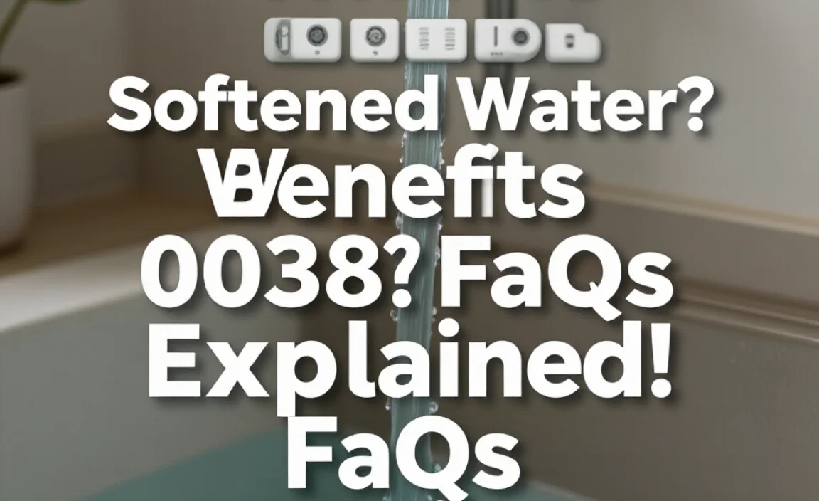 What Is Softened Water? Benefits & Faqs Explained!