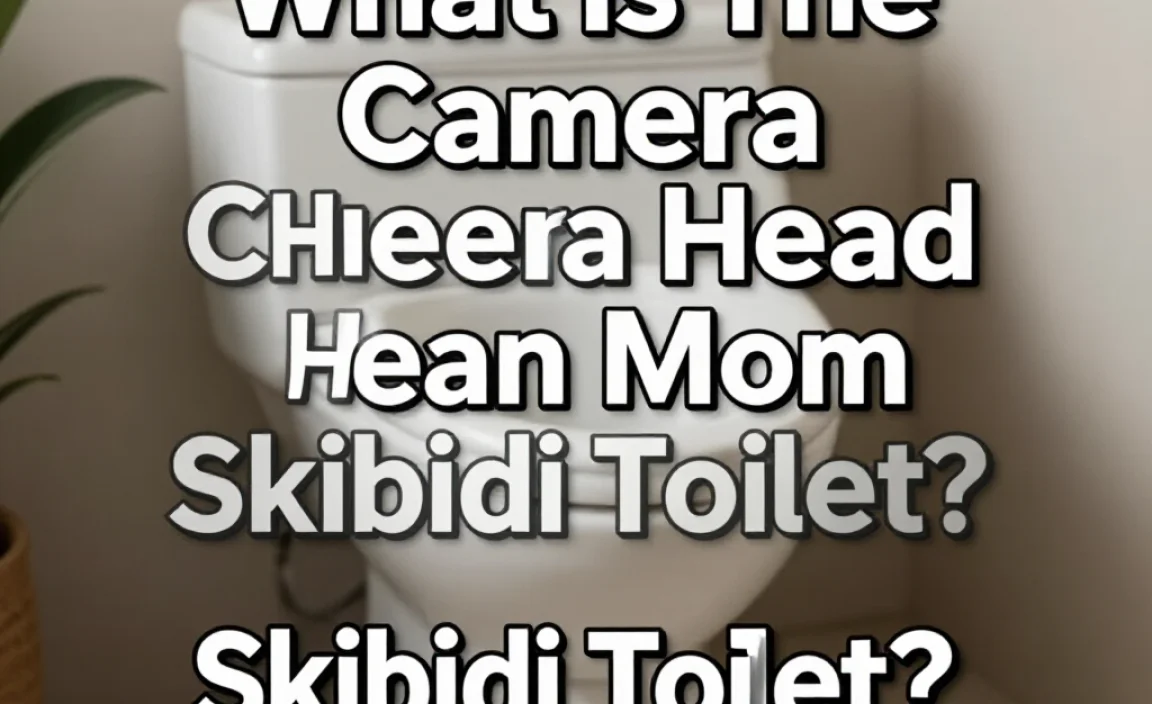 What Is The Camera Head Man From Skibidi Toilet?