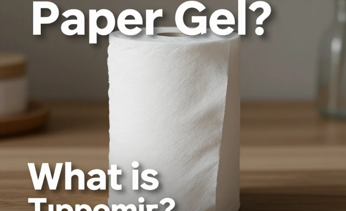 What is Toilet Paper Gel?