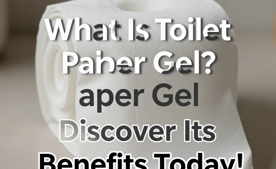 What Is Toilet Paper Gel? Discover Its Benefits Today!