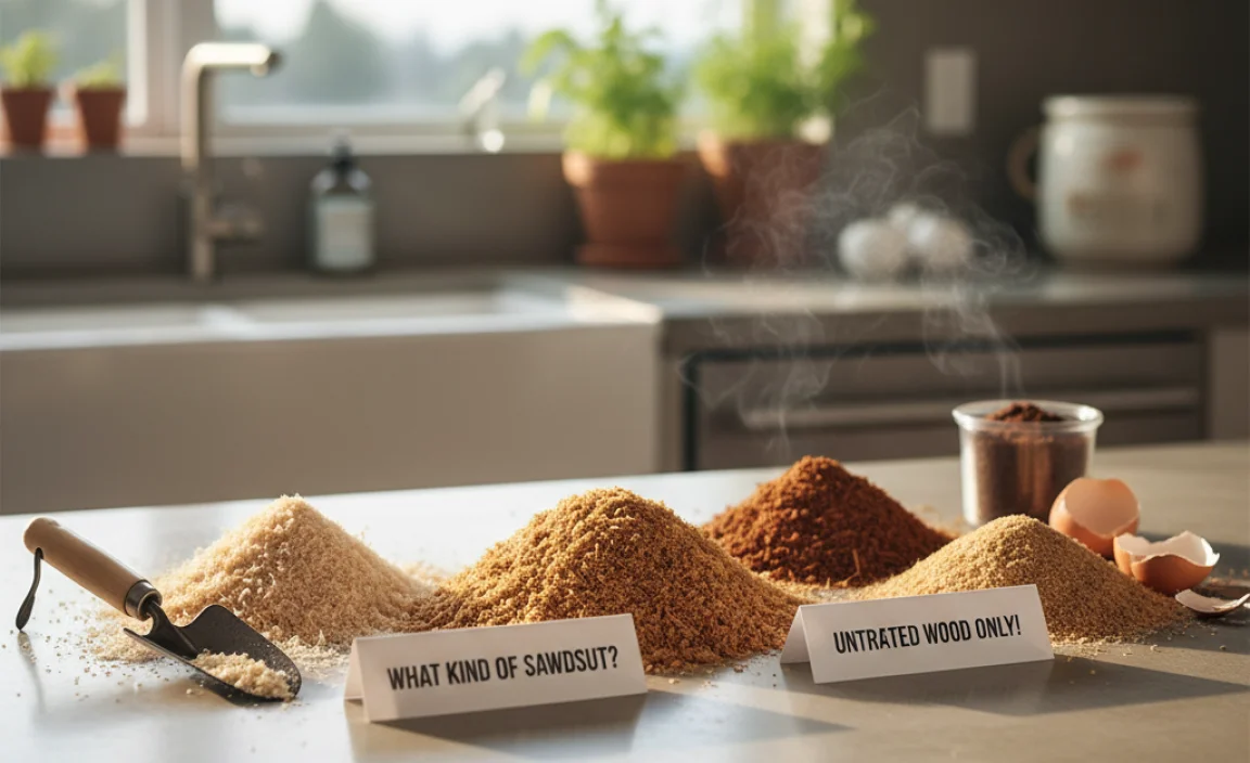What Kind of Sawdust Can You Compost?