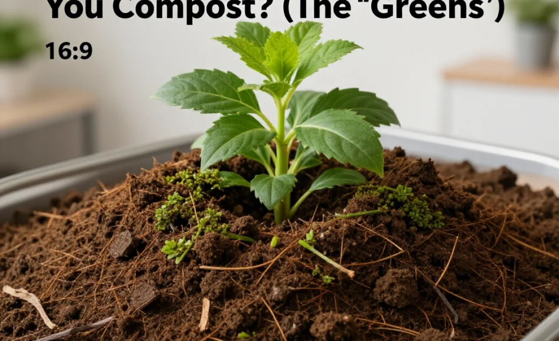 What Kitchen Scraps Can You Compost? (The &ldquo;Greens&rdquo;)