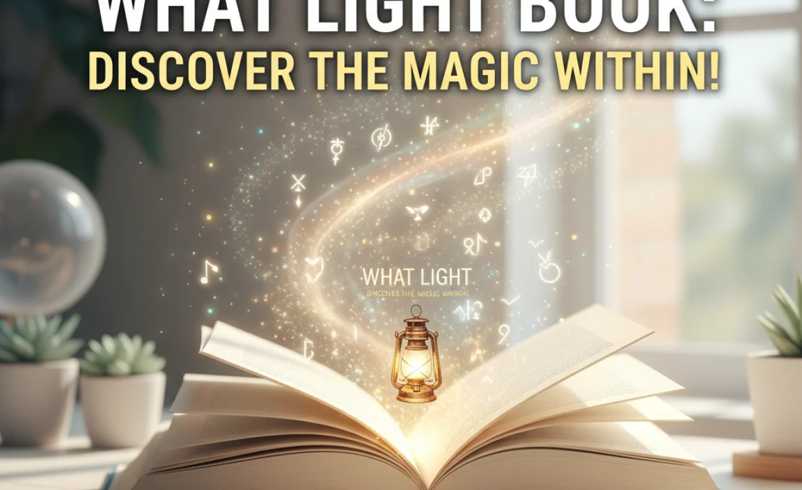 What Light Book: Discover The Magic Within!