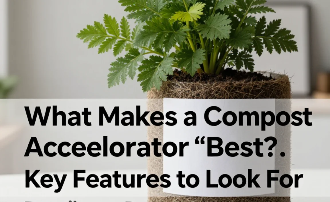 What Makes a Compost Accelerator &ldquo;Best&rdquo;? Key Features to Look For
