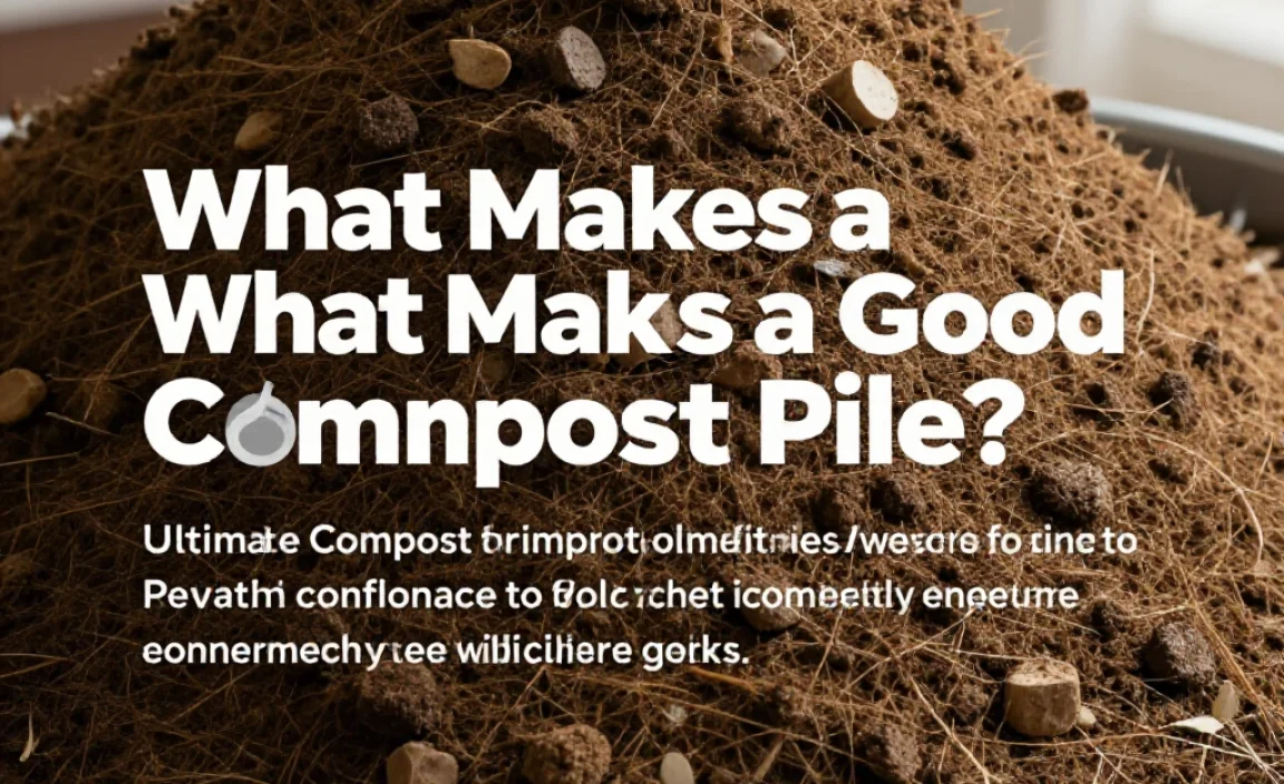 What Makes a Good Compost Pile?