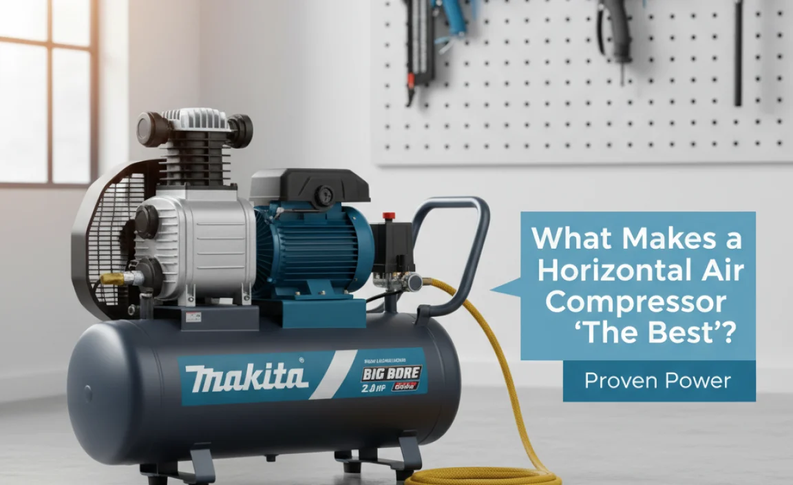 What Makes a Makita Horizontal Air Compressor &ldquo;The Best&rdquo;?