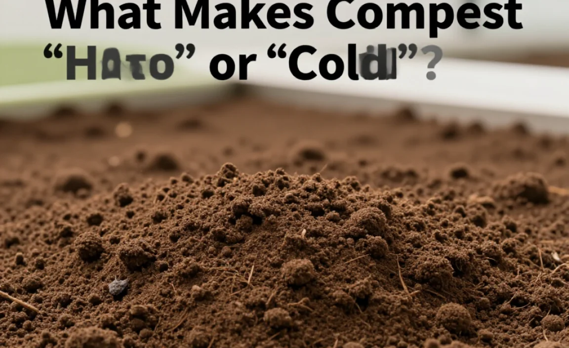 What Makes Compost &ldquo;Hot&rdquo; or &ldquo;Cold&rdquo;?
